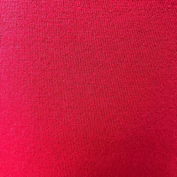 Ann Taylor Loft Red Sleeveless Top Women Small Silk Blend Y2K Shirt Dry Clean - Picture 3 of 6